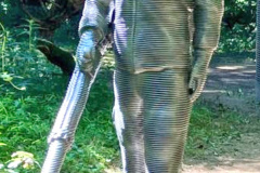 The Blowerman, aluminum cast after CAD-3d-print